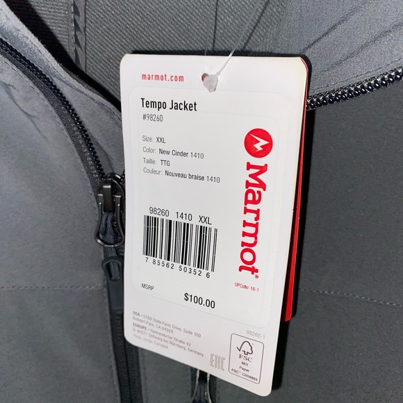 Marmot Tempo jacket NWT - Picture 4 of 7
